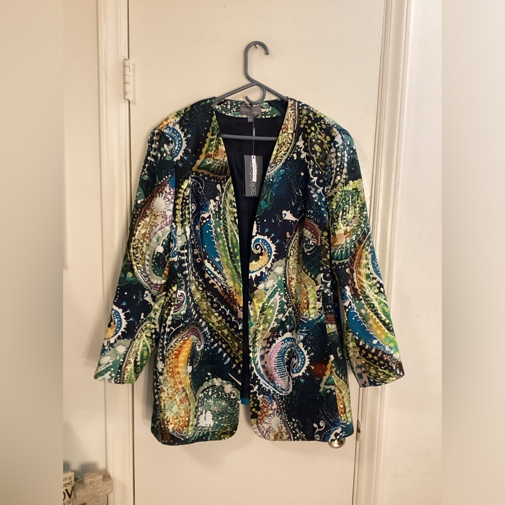 Selection by Ulla Popken Blazer-size 22-NWT